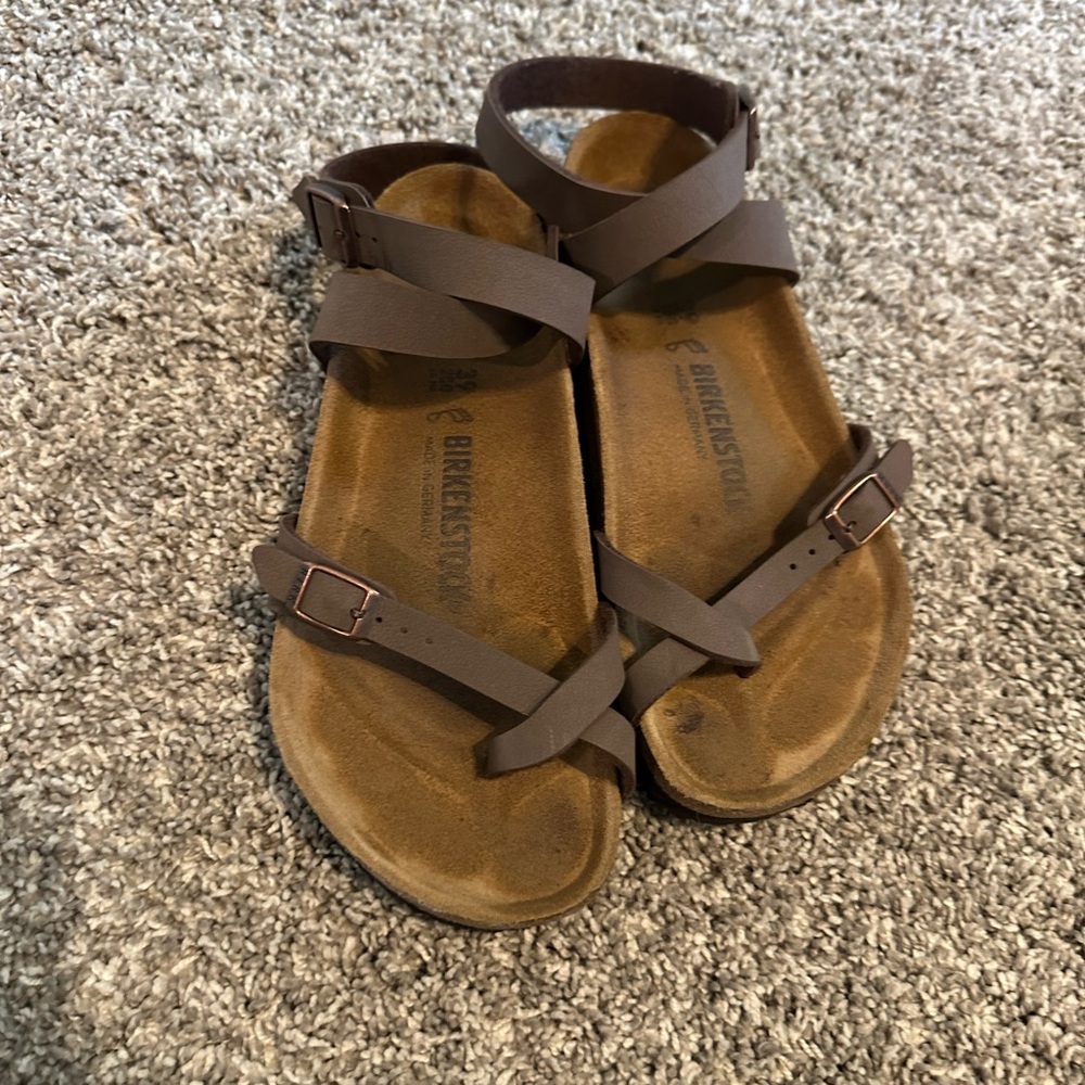 Birkenstock ankle wrap yara sandals